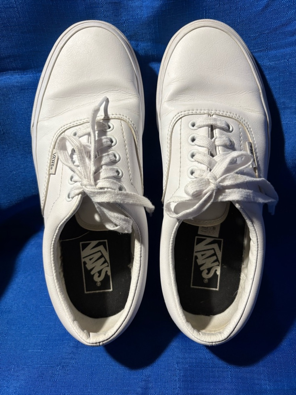 Vans Authentic Classic Low-Top leather white sneakers